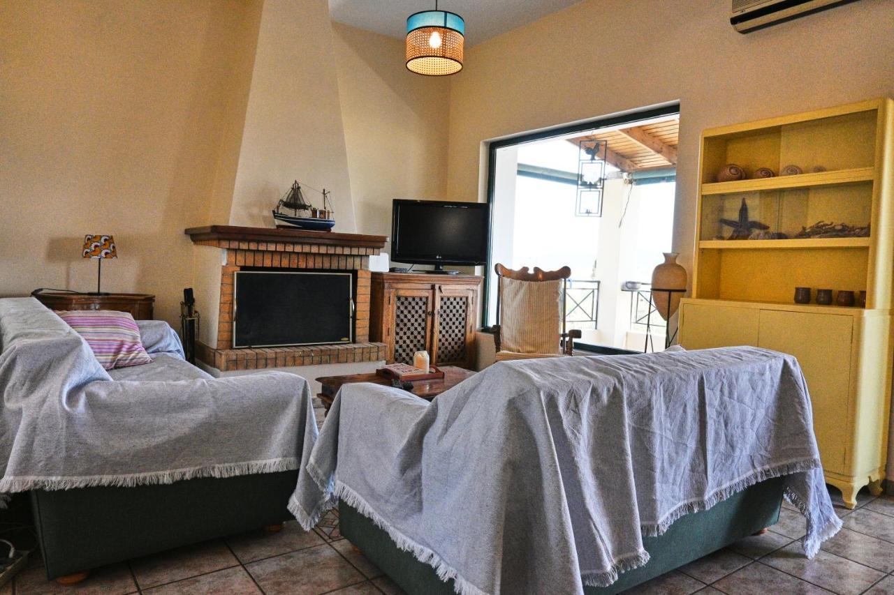 Pavlos' Cottage With Beach View คอร์ฟอส ภายนอก รูปภาพ