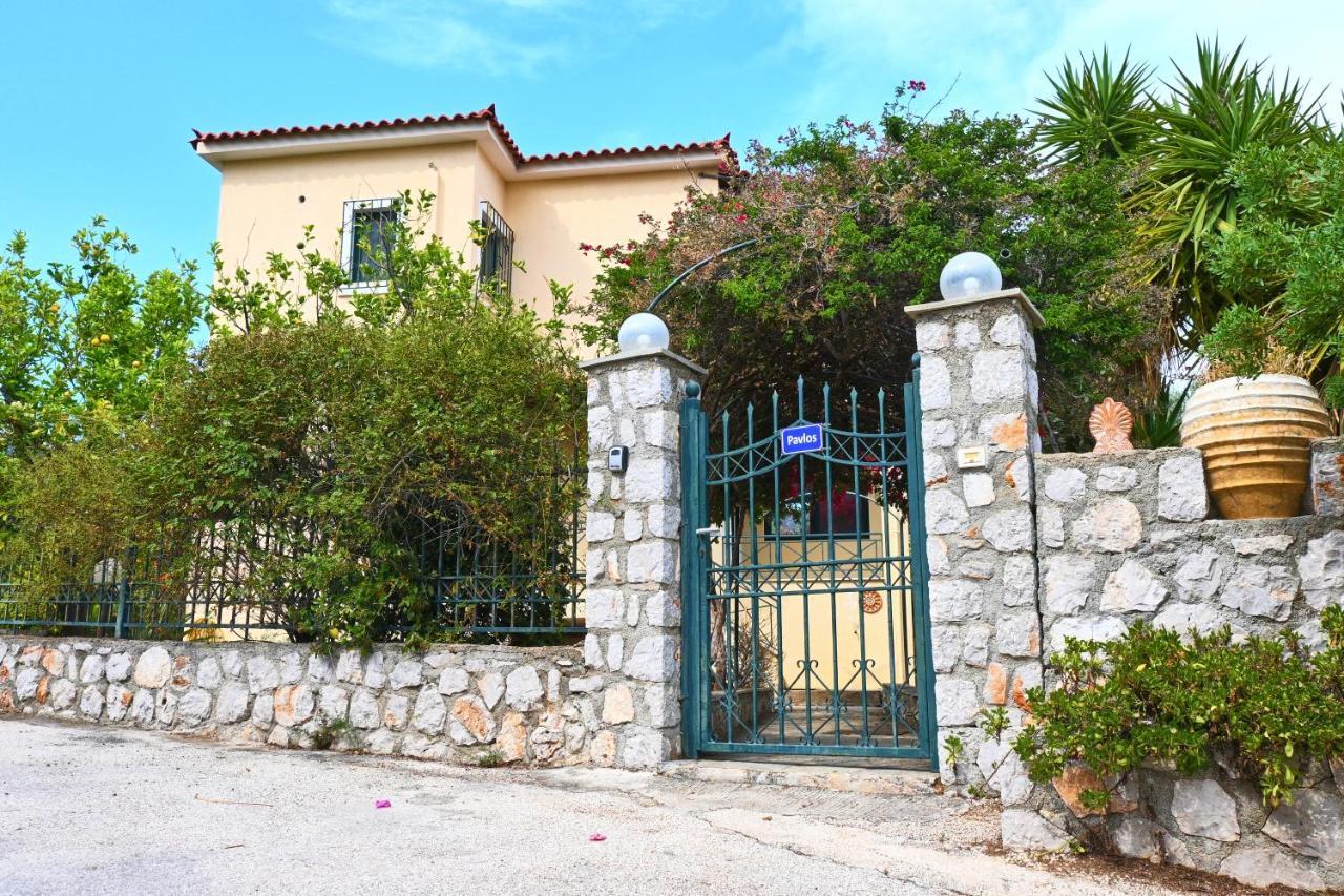 Pavlos' Cottage With Beach View คอร์ฟอส ภายนอก รูปภาพ