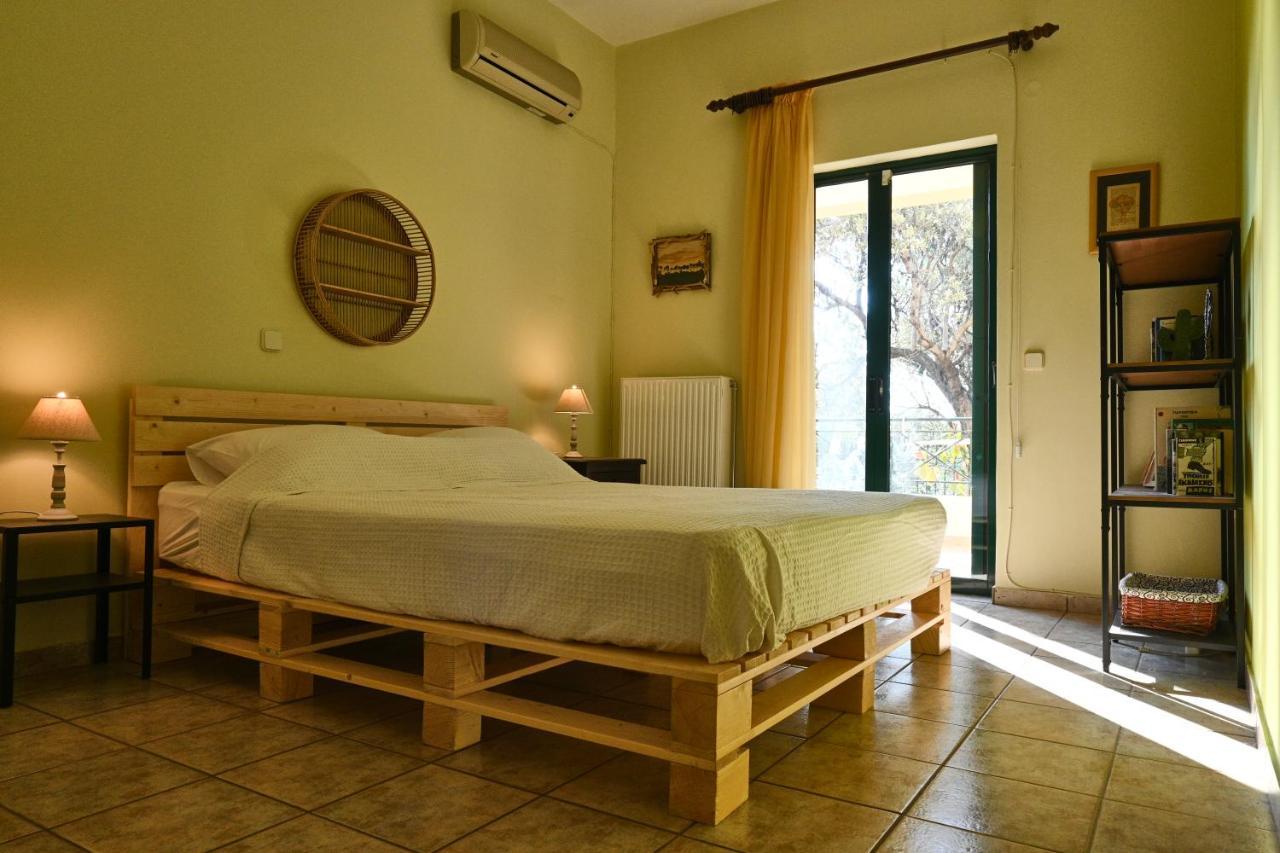 Pavlos' Cottage With Beach View คอร์ฟอส ภายนอก รูปภาพ