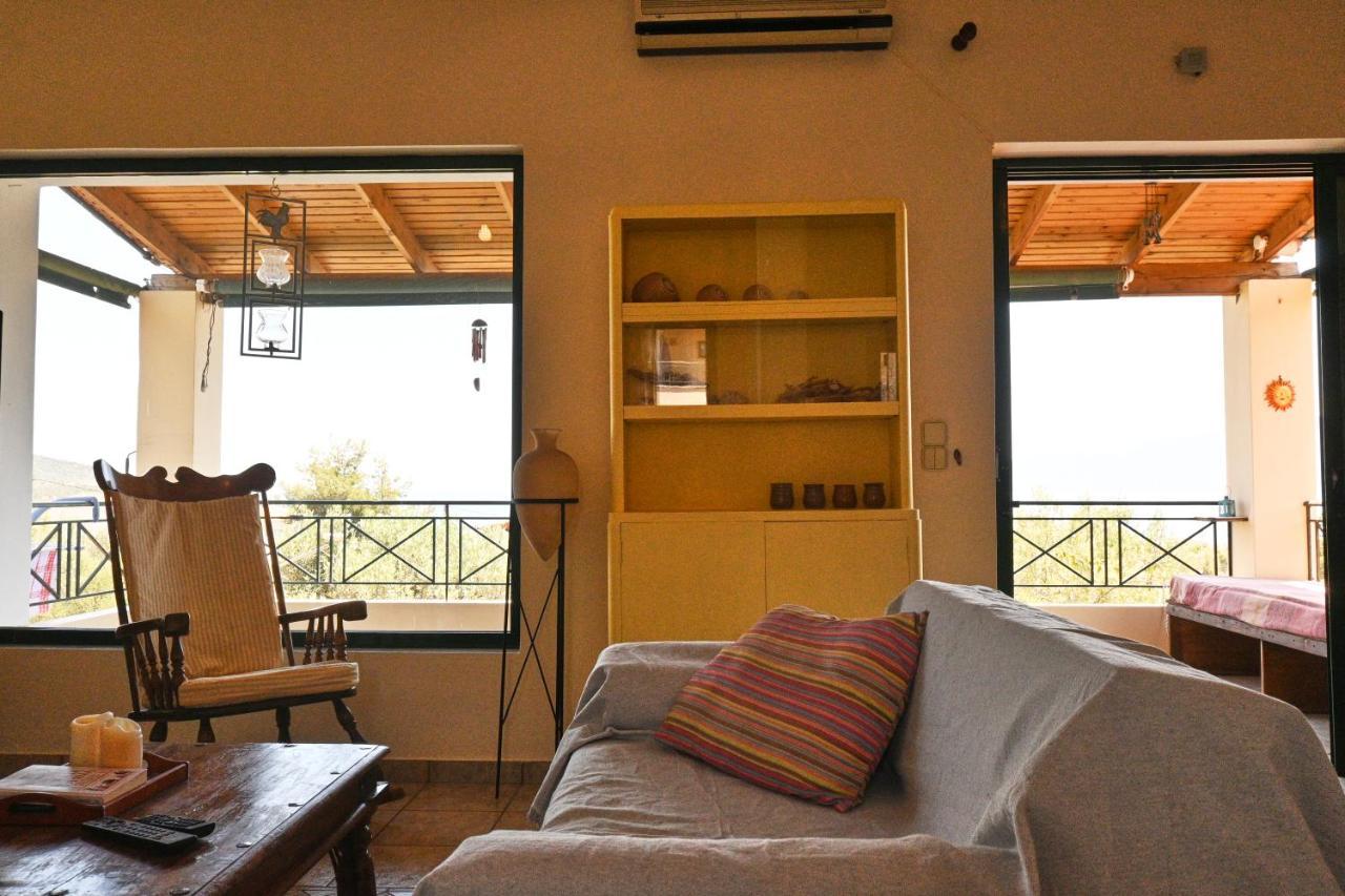 Pavlos' Cottage With Beach View คอร์ฟอส ภายนอก รูปภาพ